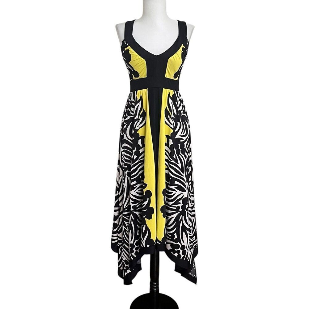 INC Babydoll Y2K Maxi Dress XS multicolor